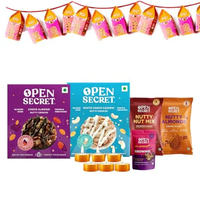 Open Secret Cookies, Brownie & Dry Fruits Gift Pack