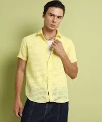 yellow shirt