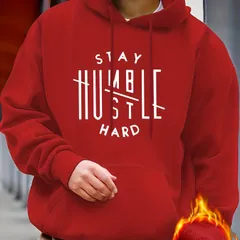 red hoodie
