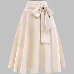 Bow A-Line Skirt