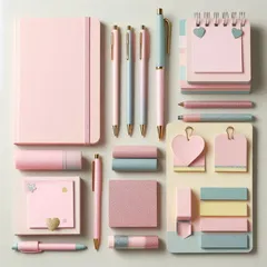 Desk Organizer Stationery Set