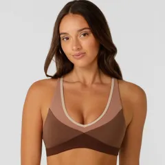 Colour Block Sports Bra