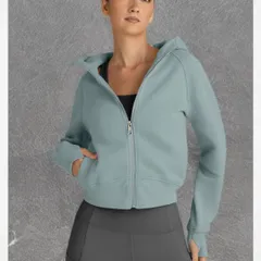 Zip-Up Active Hoodie