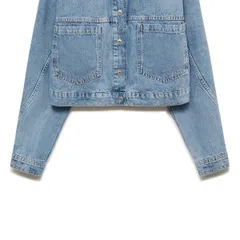Denim Cropped Jacket