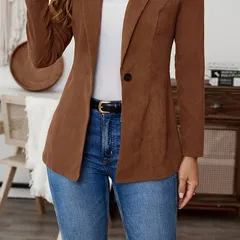 Classic Tailored Blazer Jacket