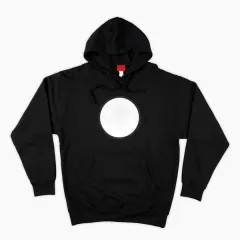 black hoodie