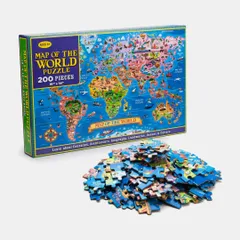 World Map 1000-Piece Puzzle