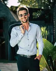 blue shirt
