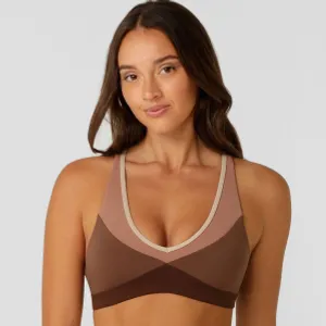 Colour Block Sports Bra