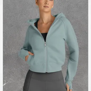 Zip-Up Active Hoodie