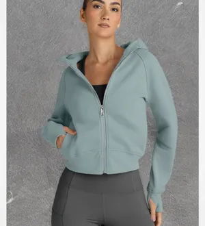 Zip-Up Active Hoodie