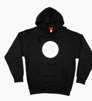 black hoodie