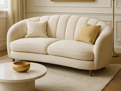 Luxury Velvet 3-Seater Sofa