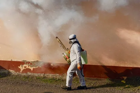 Warehouse fumigation