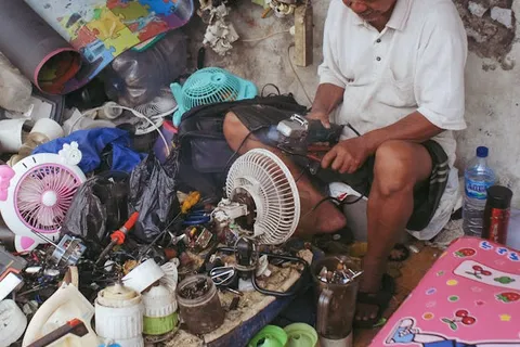 Fan motor repair