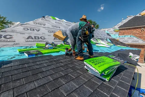 Roofing installation