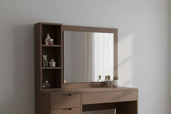 Modern Dressing Table with Mirror