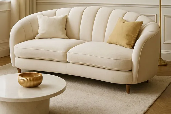 Luxury Velvet 3-Seater Sofa