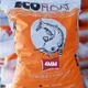 Floating fish feed pellets