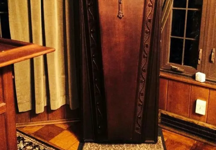 Classic Wooden Coffin