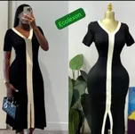 long straight dress for ladies