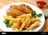 potato chips with chicken