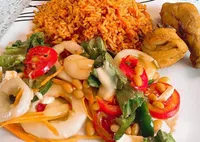 Jollof with chichen