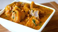 Ogwo soup with turkey or chicken