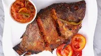 GRILLED TILAPIA WITH CHILLY SOURCE