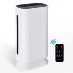 HEPA Air Purifier with Air Ionizer for Rooms