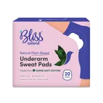 Ultra Soft  Disposable Underarm Sweat Pads | 1- Pack | 20- Sweat Pads | Sweat & Stain Free | Quick Absorption