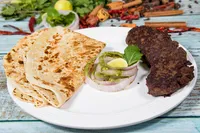 (Veg) Kebab Paratha