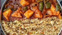 Paneer Chilli Rice Combo