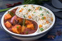 Paneer Manchurian Rice Combo
