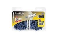 1-1/2 in. Plastic Self-Drilling with Screw Philips and Slot Head 46lbs. Anchors (70-Pack)