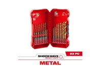 SHOCKWAVE IMPACT DUTY Titanium Twist Drill Bit Set (23-Piece)