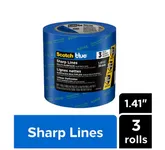 ScotchBlue 1.41 in. x 60 yds. Sharp Lines Multi-Surface Painter's Tape with Edge-Lock (3-Pack)