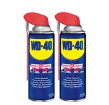 12 oz. Original WD-40 Formula, Multi-Purpose Lubricant Spray with Smart Straw (2-Pack)