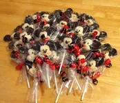 Mickey Mouse Chocolate Lollipops 