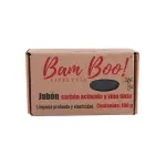 Bam Boo Jabón Vino Tinto y Carbón Activado 100G