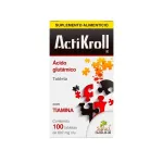 Actikroll Ácido Glutámico  Frasco 100 Tabletas