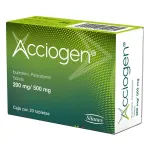 Acciogen Ibuprofeno/Paracetamol Caja 20 Tabletas