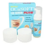 Ocusoft Lid Scrub Plus Kit Espuma Limpiadora para Párpados + 100 Toallitas