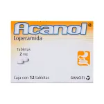 Acanol Loperamida 2MG Caja 12 Tabletas