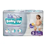 Bbtips Baby Up Pañal Autoajustable Desechable Talla 5 X Grande 40 Pañales