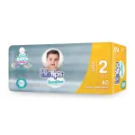 Bbtips Sensitive Pañal Desechable para Bebé Talla 2 40 Piezas