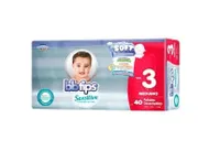 Bbtips Sensitive Pañal Desechable para Bebé Talla 3 40 Piezas