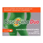 Buscapina Duo Butilhioscina 10MG Caja 10 Tabletas