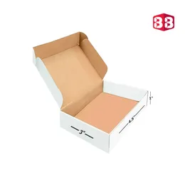 Box Brother 3 Ply White Corrugated Flap Box Size 4.5x3x1 Inch | Jewellery And Gift Packaging box