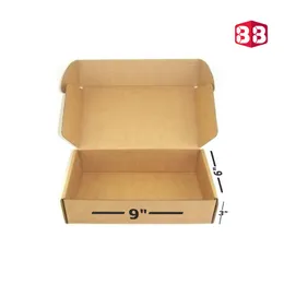9x6x3 Inch Brown Corrugated Flap Box – Eco Packaging for Premium Gifts